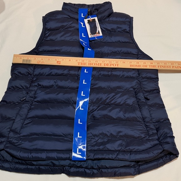 32 Degrees Puff Vest Blue size L  NWT - Picture 3 of 7